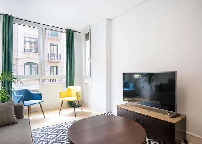 Usandizaga Apartment, Second Line Beach, Free Parking San Sebastián